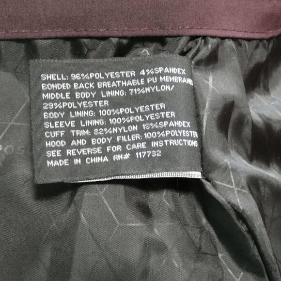 ZeroXposur Dark Earth Water and Wind Resistant Stretch Puffer Coat Women's Size - Picture 8 of 8